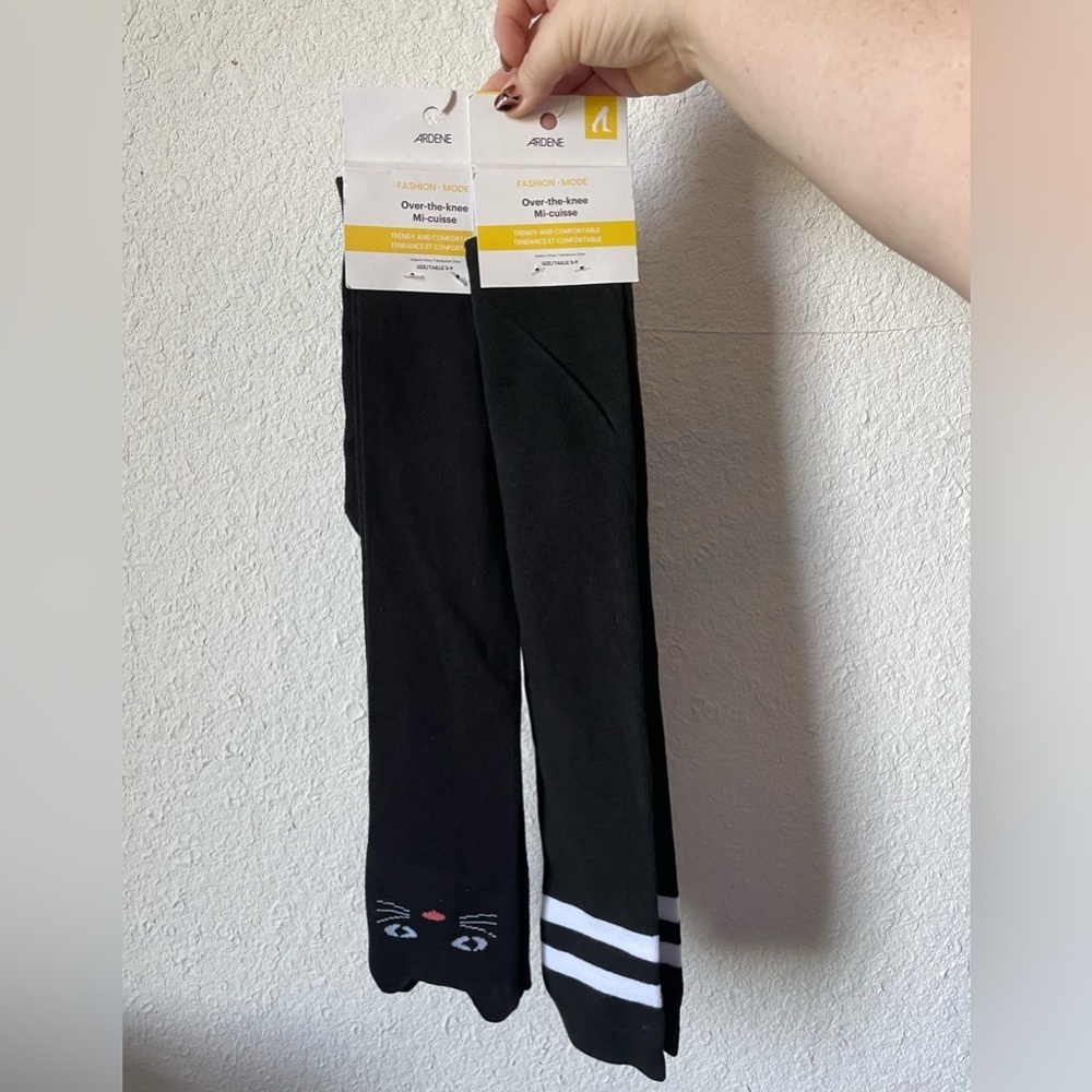 ARDENE 2 pack over the knee socks